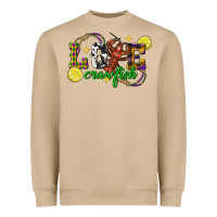Mushroom mardi gras love crawfish Heavyweight Sweatshirt - FaDigitalArtStudio