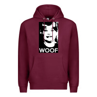 Burgundy buzz your girlfriend   woof! Premium Hoodie - tuanDangUi