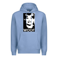 Colony Blue buzz your girlfriend   woof! Premium Hoodie - tuanDangUi