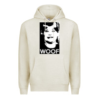 Oatmeal Heather buzz your girlfriend   woof! Premium Hoodie - tuanDangUi