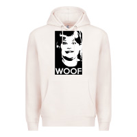 Pale Pink buzz your girlfriend   woof! Premium Hoodie - tuanDangUi