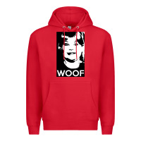 Red buzz your girlfriend   woof! Premium Hoodie - tuanDangUi