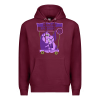 Burgundy ape grape Premium Hoodie - tuanDangUi