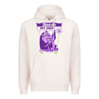 Pale Pink ape grape Premium Hoodie - tuanDangUi