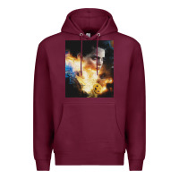 Burgundy nagasonic teenage warhead Premium Hoodie - tuanDangUi