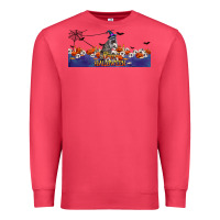 Cardinal Happy Halloween Raccon Premium Sweatshirt - LillyAllenDesigns