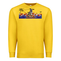 Lemon Happy Halloween Raccon Premium Sweatshirt - LillyAllenDesigns