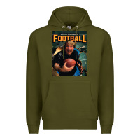 Army Green john madden football Premium Hoodie - tuanDangUi