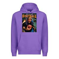 Purple john madden football Premium Hoodie - tuanDangUi