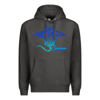 Charcoal Heather Cancun Sea Stingray Mexico Matching Family Vacatio Premium Hoodie - tuanDangUi