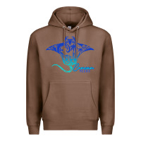 Chestnut Cancun Sea Stingray Mexico Matching Family Vacatio Premium Hoodie - tuanDangUi