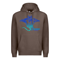 Coffee Cancun Sea Stingray Mexico Matching Family Vacatio Premium Hoodie - tuanDangUi