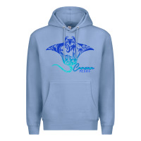 Colony Blue Cancun Sea Stingray Mexico Matching Family Vacatio Premium Hoodie - tuanDangUi