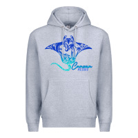 Heather Grey Cancun Sea Stingray Mexico Matching Family Vacatio Premium Hoodie - tuanDangUi