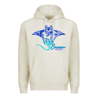 Oatmeal Heather Cancun Sea Stingray Mexico Matching Family Vacatio Premium Hoodie - tuanDangUi