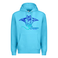 Ocean Blue Cancun Sea Stingray Mexico Matching Family Vacatio Premium Hoodie - tuanDangUi