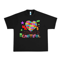 Black different is beautiful Urban Heavy Tee - NancyCooperArtShop