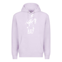 Lilac ray lamontagne   white stencil 1 Premium Hoodie - tuanDangUi