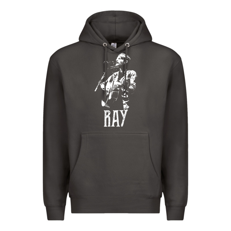 Ray Lamontagne   White Stencil 1 Premium Hoodie by tuanDangUi | Teevron