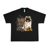 Black life is better with a pug Urban Heavy Tee - JahusDesignShop