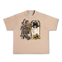 Burro life is better with a pug Urban Heavy Tee - JahusDesignShop