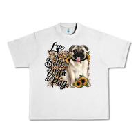 Lunar Rock life is better with a pug Urban Heavy Tee - JahusDesignShop