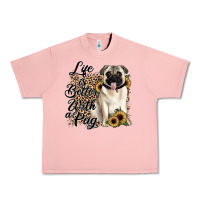 Salmon life is better with a pug Urban Heavy Tee - JahusDesignShop