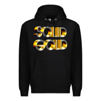Solid Gold 1980s Tv Show Pop Music Premium Hoodie | Teevron