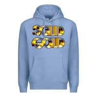 Colony Blue solid gold 1980s tv show pop music Premium Hoodie - tuanDangUi