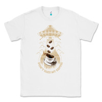 White Don't Take My Coffee Classic Tee - Bettercallsaul