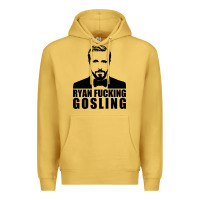 Antique Gold ryan fucking gosling Premium Hoodie - tuanDangUi