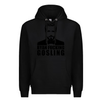 Black ryan fucking gosling Premium Hoodie - tuanDangUi