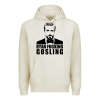 Oatmeal Heather ryan fucking gosling Premium Hoodie - tuanDangUi
