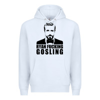 White ryan fucking gosling Premium Hoodie - tuanDangUi