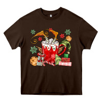 Cup Of Chocolate And Cookies Heavy Core Tee | Teevron