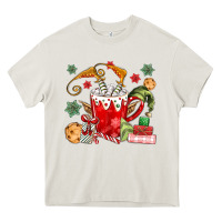 Cream cup of chocolate and cookies Heavy Core Tee - MaliasSmallBusiness