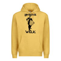 Antique Gold lawrence welk   name   the black stencil Premium Hoodie - tuanDangUi