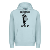 Blue Mist lawrence welk   name   the black stencil Premium Hoodie - tuanDangUi