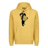 Antique Gold lawrence welk   no name   the black stencil Premium Hoodie - tuanDangUi