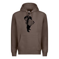 Coffee lawrence welk   no name   the black stencil Premium Hoodie - tuanDangUi