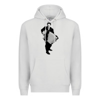 Dove Grey lawrence welk   no name   the black stencil Premium Hoodie - tuanDangUi