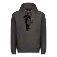 Smoke lawrence welk   no name   the black stencil Premium Hoodie - tuanDangUi