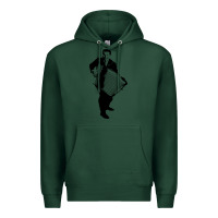 Sports Green lawrence welk   no name   the black stencil Premium Hoodie - tuanDangUi