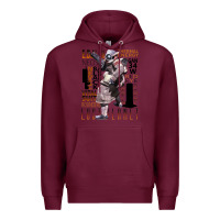 Burgundy lost planet Premium Hoodie - tuanDangUi