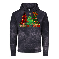Cloud Black Mexican Christmas trees Vintage Hoodie - NancyCooperArtShop