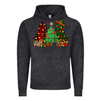 Vintage Black Mexican Christmas trees Vintage Hoodie - NancyCooperArtShop