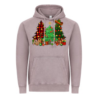 Vintage Zinc Mexican Christmas trees Vintage Hoodie - NancyCooperArtShop