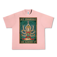 Salmon my chakras are aligned af vintage yoga meditation Urban Heavy Tee - tuanDangUi