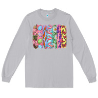Moon Dust Easter Brushstrokes Long Sleeve Tee - RanaPortraitStore
