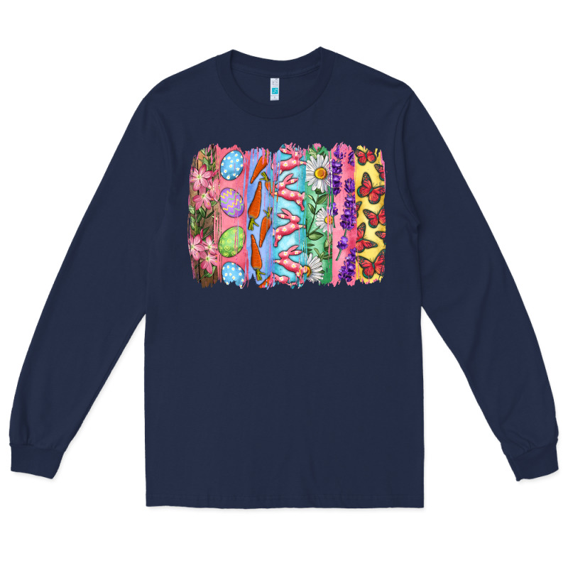 Easter Brushstrokes Long Sleeve Tee by RanaPortraitStore | Teevron